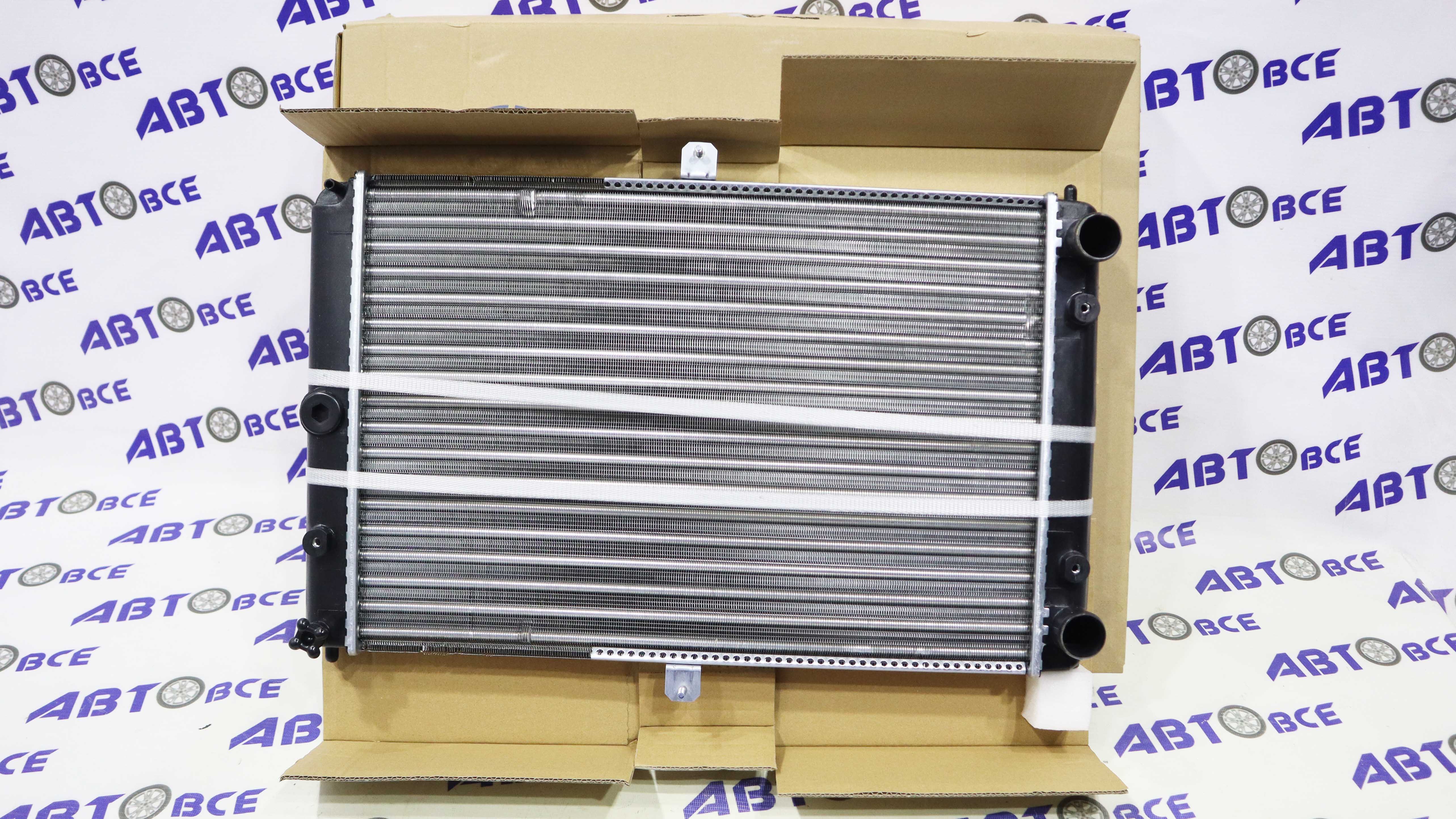 Радиатор основной (охлаждение) двухрядный, алюминиевый Иж-2126 (Ода) ПРАМО